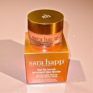 Sara Happ Sparkling Peach Lip Scrub